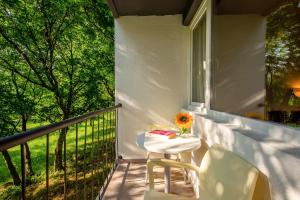 Balkón alebo terasa v ubytovaní Holiday Resort Kačjak