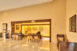 A seating area at The Lalit Temple View