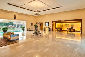 A seating area at The Lalit Temple View