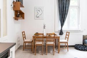 Posedenie v ubytovaní Dora apartment near Buda Castle with PARKING!