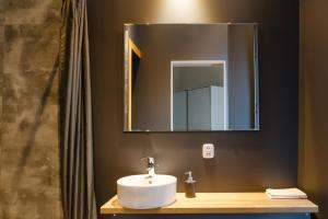 Kúpeľňa v ubytovaní Apartament Miły
