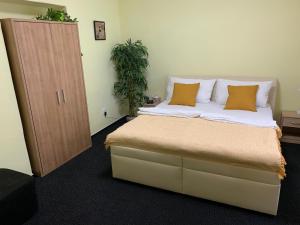 Posteľ alebo postele v izbe v ubytovaní Apartmán Alesta Bruntál
