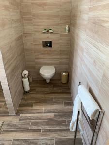 Kúpeľňa v ubytovaní Apartmán Alesta Bruntál