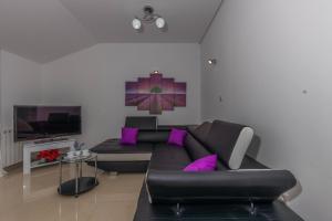 TV a/nebo společenská místnost v ubytování Villa Rossa Apartments