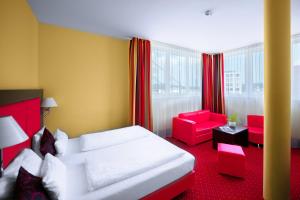 Posteľ alebo postele v izbe v ubytovaní Best Western Plus Amedia Art Salzburg