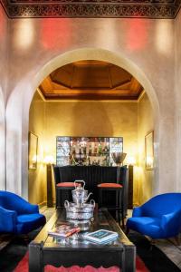 Posezení v ubytování Riad Ayadina & SPA