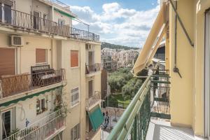 a view from the balcony of a building at Acropolis 4U! in Athens