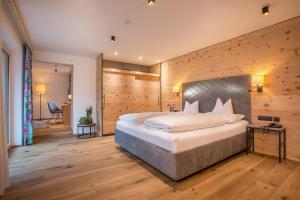 Voodi või voodid majutusasutuse Hotel Tipotsch toas