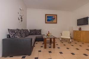 Televízia a/alebo spoločenská miestnosť v ubytovaní Villa Marija Apartments