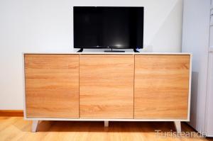 TV a/nebo společenská místnost v ubytování Apartamento Llerandi 1A - Céntrico y completamente reformado