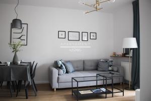 Posedenie v ubytovaní Apartament KOSMOS z miejscem parkingowym