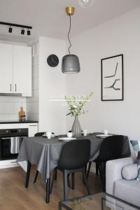 Kuchyňa alebo kuchynka v ubytovaní Apartament KOSMOS z miejscem parkingowym