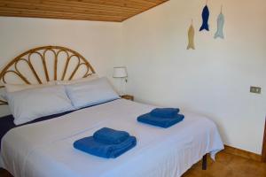 Postel nebo postele na pokoji v ubytování Bedda Casa Al Mare