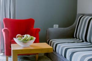 Χώρος καθιστικού στο Hillel 11 Hotel