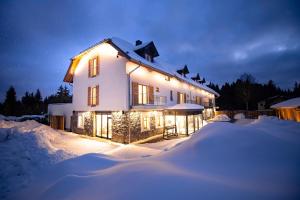 Hotel Tannenhaus v zimě