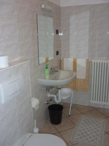Koupelna v ubytování Hotel Milano