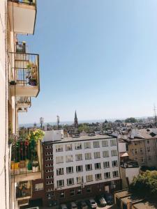 Widok na miasto Sopot z tego apartamentu