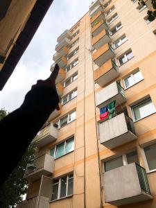 Budynek, w którym mieści się apartament