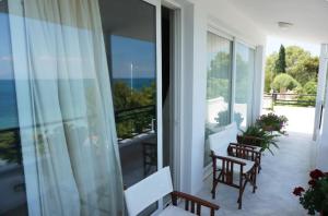 Balkón nebo terasa v ubytování Sea Side Villa Alexandra