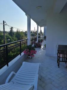 Balkón nebo terasa v ubytování Sea Side Villa Alexandra