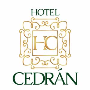 una ilustración vectorial de un logotipo de hotel con la letra f en Hotel Cedran, en Granada