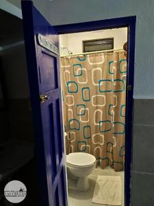 Vannituba majutusasutuses Hostal Las Cruces