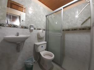 Vonios kambarys apgyvendinimo įstaigoje Hotel Sol y Mar