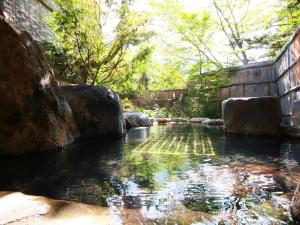 Paesaggio naturale nelle vicinanze del ryokan