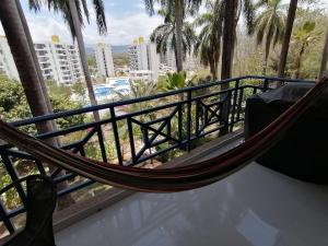 Balkón nebo terasa v ubytování Girardot Resort