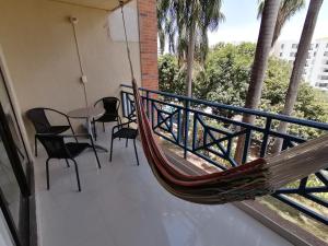 Balkón nebo terasa v ubytování Girardot Resort