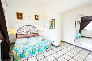 Ліжко або ліжка в номері Casa Vacanze Rosa Maria