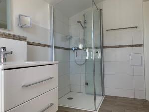 Koupelna v ubytování Ferienhaus bei den Kreidefelsen - Ihr Zuhause auf Rügen