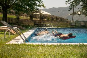 The swimming pool at or close to Casa Boumort