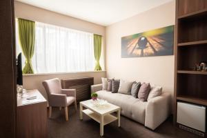 Istumisnurk majutusasutuses Veneti Suites