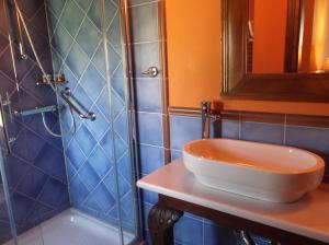 Kúpeľňa v ubytovaní Boutique Hotel Kokkino Spiti
