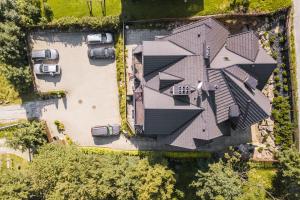 Pohľad z vtáčej perspektívy na ubytovanie Apartamenty Tatra View Kościelisko