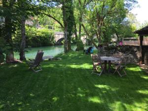 Zahrada ubytování Gîte sur Loue