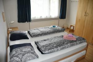 Voodi või voodid majutusasutuse Ferienwohnung Schaap-Müller toas