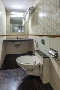 Koupelna v ubytování Hotel Ameya