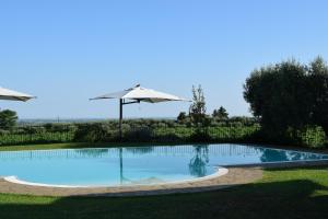 The swimming pool at or close to I Casali della Parata