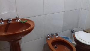 Koupelna v ubytování Hotel Verlaine adult only + 8 fotografií