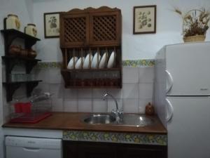 A kitchen or kitchenette at Casa Rural La Maquinilla
