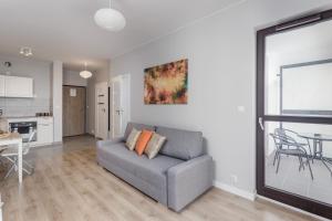 Kuchyňa alebo kuchynka v ubytovaní Chill Apartments Wolska 45