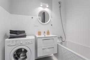 Fotografia z galérie ubytovania Chill Apartments Wolska 45 vo Varšave