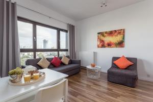 Posedenie v ubytovaní Chill Apartments Wolska 45