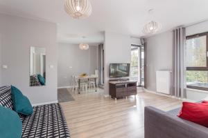 Posedenie v ubytovaní Chill Apartments Wolska 45