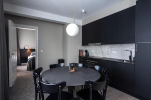 Kuchyň nebo kuchyňský kout v ubytování Reykjavik Residence Apartment Hotel