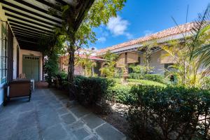 Vonkajšia záhrada v ubytovaní Villa Hacienda del Batán