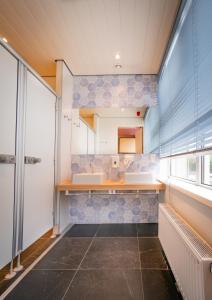 Baðherbergi á Sparks Hostel
