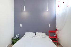 Postel nebo postele na pokoji v ubytování Eco Hostel DROVA